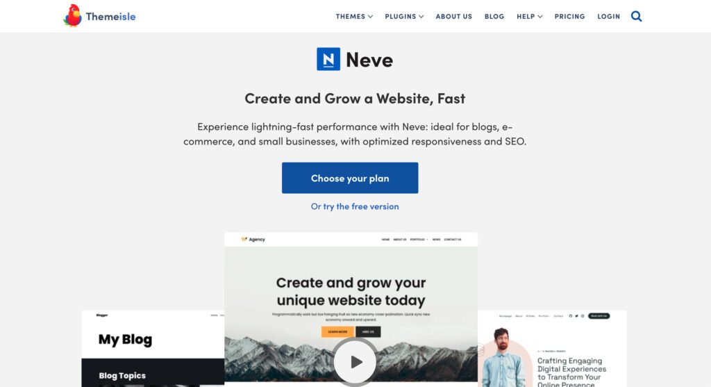 Neve WordPress Theme